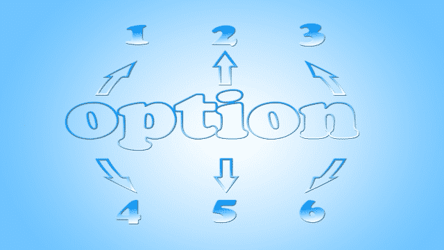 Glossar Optionen
